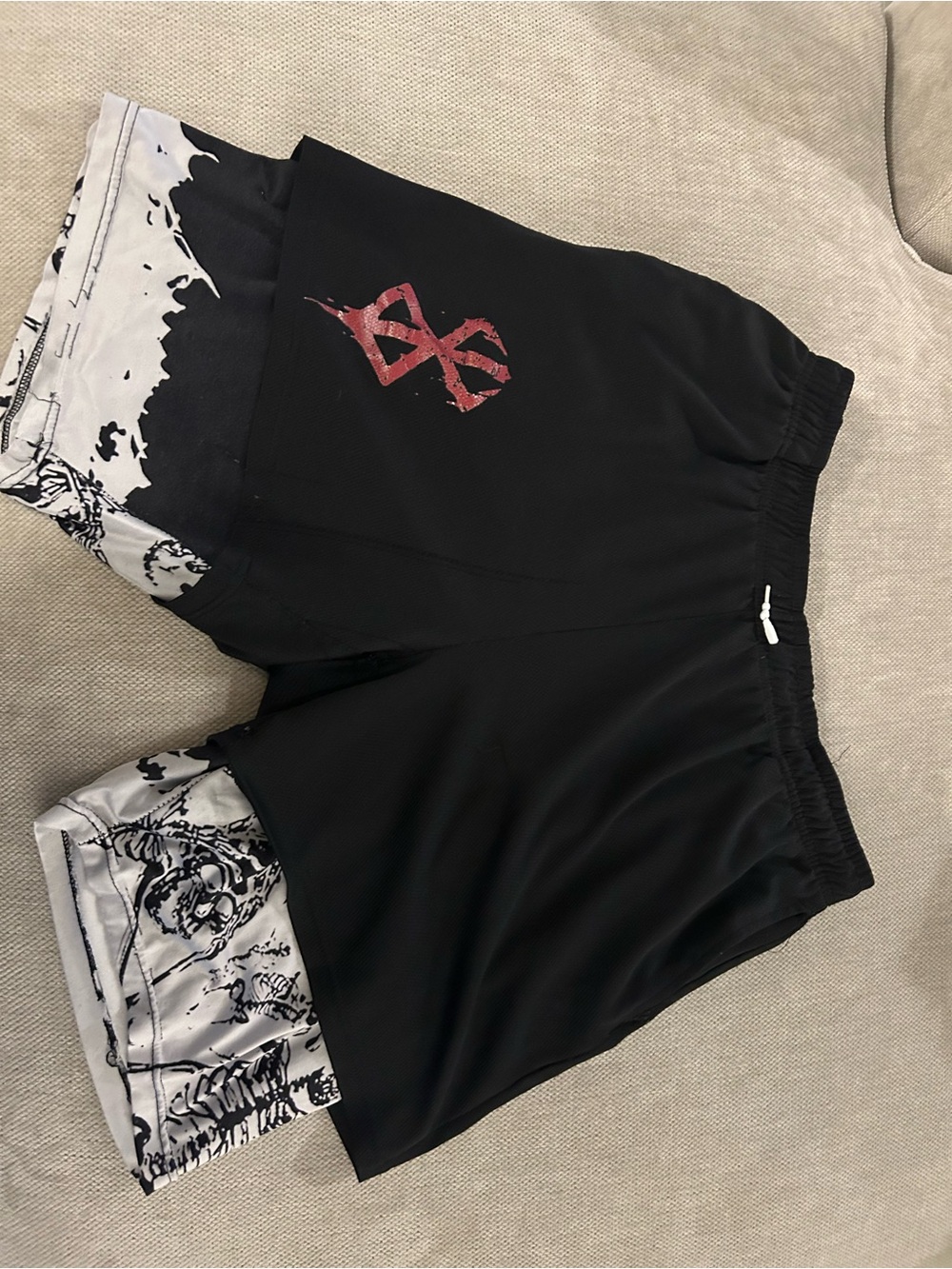 Berserk Graphic Men's Athletic Shorts